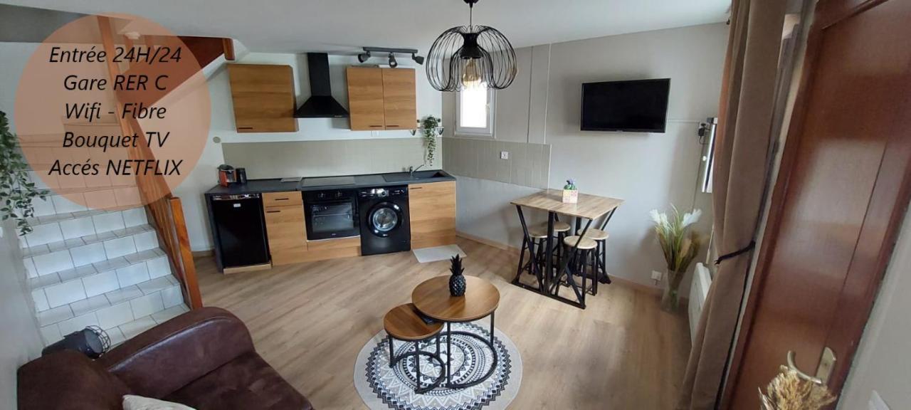 Nouveau : Rustik'House - A 2 Pas De La Gare Rer C Breuillet  Luaran gambar